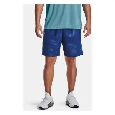 Under Armour Kraťasy UA Woven Emboss Short-BLU - Pánské