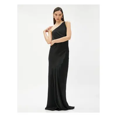 Koton Mermaid Evening Dress One Shoulder