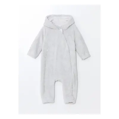 LC Waikiki Lw - Hooded Baby Boy Plush Jumpsuit