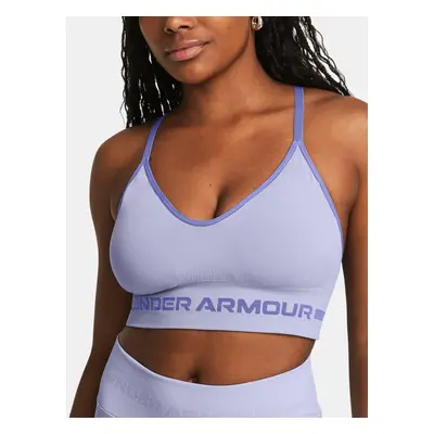 Under Armour Podprsenka UA Seamless Low Long Bra-PPL - Dámské