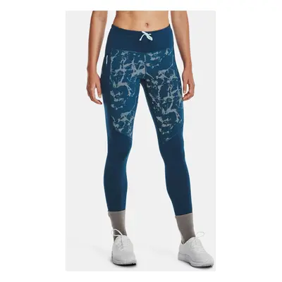 Under Armour Legíny UA OutRun the Cold Tight II-BLU - Dámské