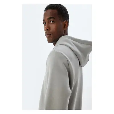 Koton Hooded Sweatshirt Basic Cotton Blend