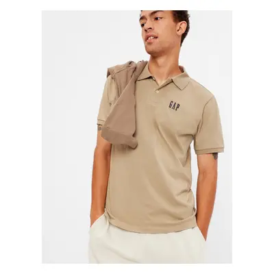 GAP Polo tričko logo piké organic - Pánské