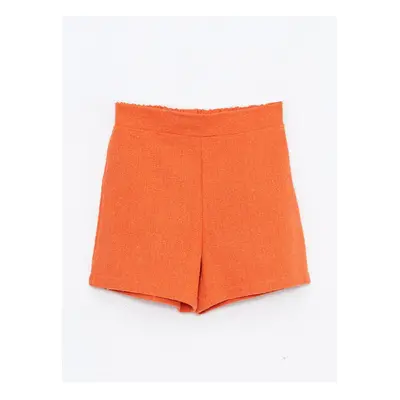 LC Waikiki Basic Girls' Shorts with Elastic Waist