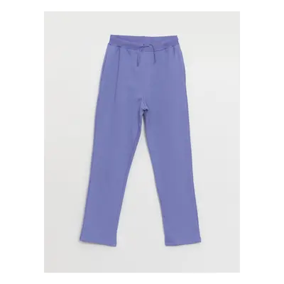 LC Waikiki Basic Girls' Sweatpants with Elastic Waist