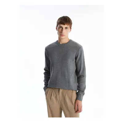 LC Waikiki Crew Neck Long Sleeve Men's Knitwear Sweater