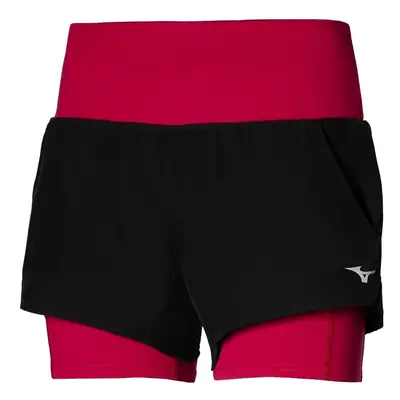 Dámské šortky Mizuno in 4.5 Short/Black/Persian Red