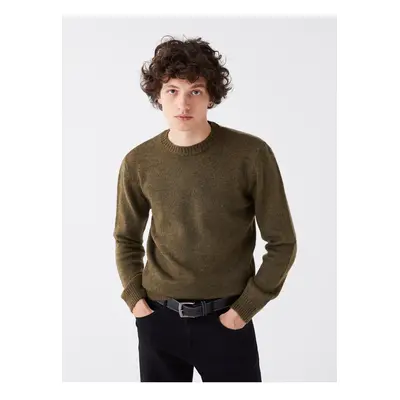 LC Waikiki Crew Neck Long Sleeve Men's Knitwear Sweater