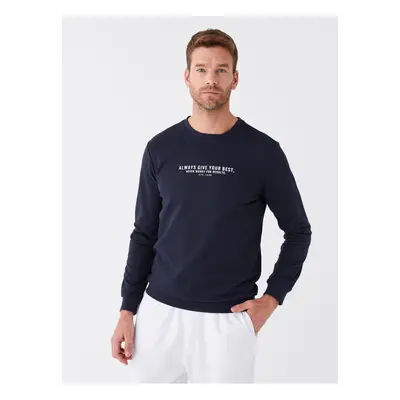 LC Waikiki Crew Neck Long Sleeve Printed Men's Sweatshirt