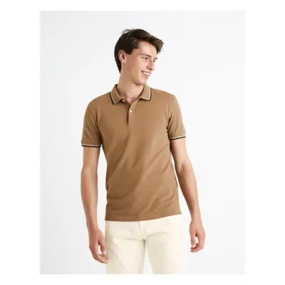 Celio Polo tričko pique Decolrayeb - Pánské