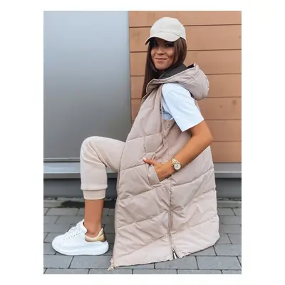 Dámská vesta DStreet Beige