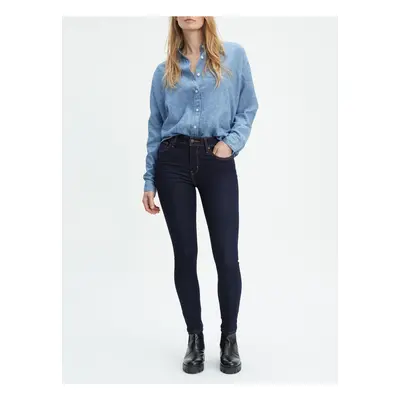 Levi&#39;s Tmavě modré dámské skinny fit džíny Levi's® - Dámské