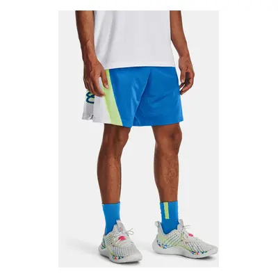 Under Armour Kraťasy Curry Splash 9'' Short-BLU - Pánské