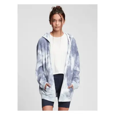 GAP Dětská mikina oversized tunic hoodie - Holky