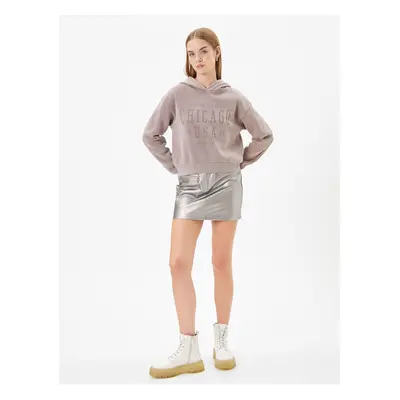 Koton Women's Beige Sweatshirt