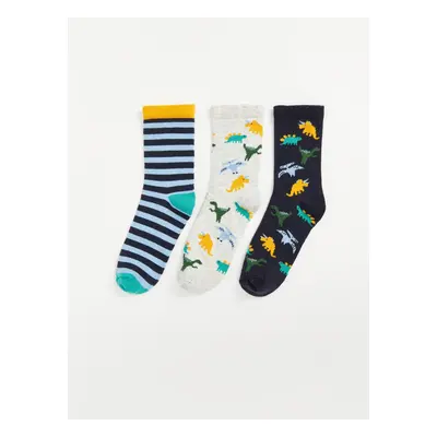 LC Waikiki 3-Pack Boy Patterned Socks