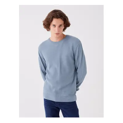 LC Waikiki Crew Neck Long Sleeve Men's Knitwear Sweater