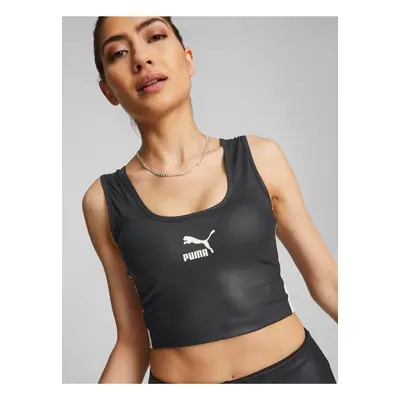 Černý sportovní crop top Puma - Dámské