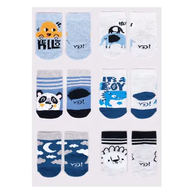 Yoclub Kids's Boys Cotton Socks 6-Pack SKA-0123C-AA00