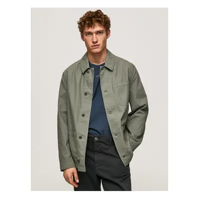 Khaki pánská lehká bunda Pepe Jeans - Pánské