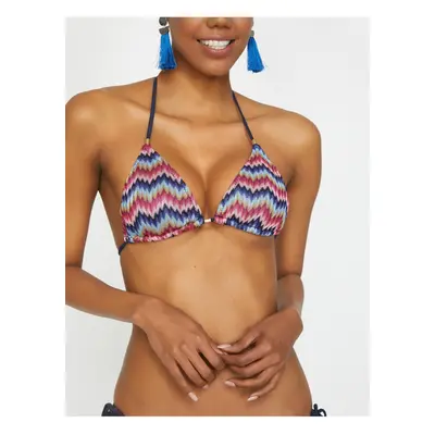 Koton Patterned Bikini Top