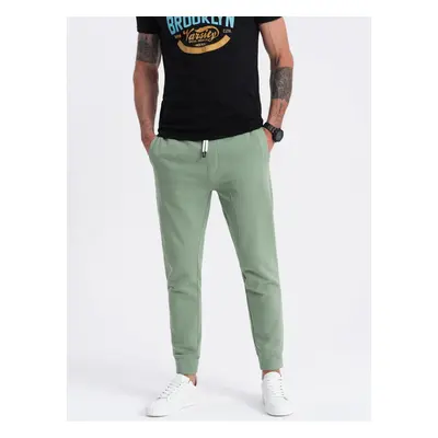 Ombre Men's jogger sweatpants - green