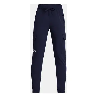 Under Armour Sportovní kalhoty UA Pennant Woven Cargo Pant-BLU - Kluci