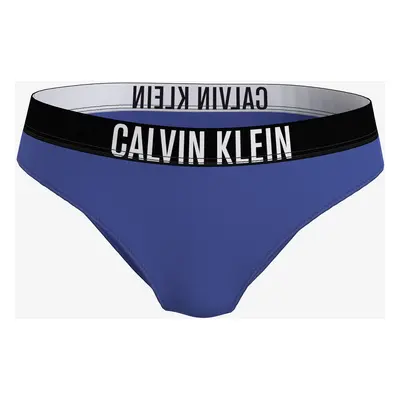 Modrý dámský spodní díl plavek Calvin Klein - Dámské