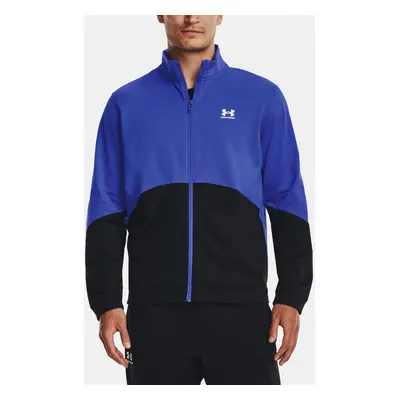 Under Armour Bunda UA Tricot Fashion Jacket-BLU - Pánské