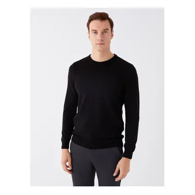 LC Waikiki Crew Neck Long Sleeve Men's Knitwear Sweater