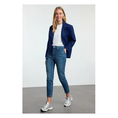 Trendyol Blue High Waist Mom Jeans