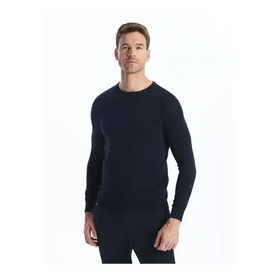 LC Waikiki Crew Neck Long Sleeve Men's Knitwear Sweater