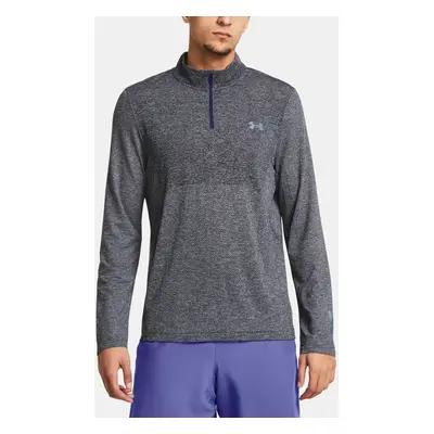 Under Armour Tričko UA SEAMLESS STRIDE 1/4 ZIP-PPL - Pánské