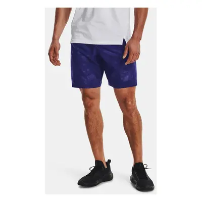 Under Armour Kraťasy UA Woven Emboss Short-BLU - Pánské