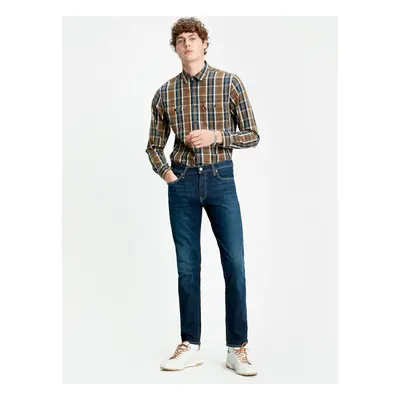 Levi&#39;s Tmavě modré pánské slim fit džíny Levi's® - Pánské