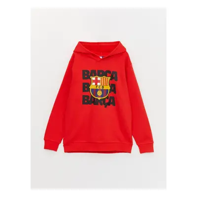 LC Waikiki Boys Barcelona Printed Hoodie