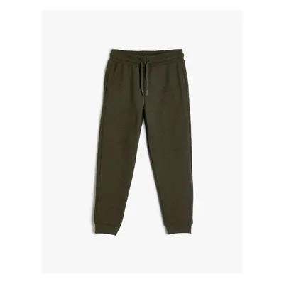 Koton Basic Jogger Sweatpants Pocket Tie Waist