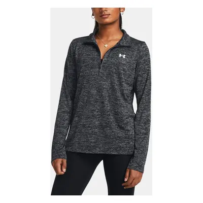 Under Armour Tričko Tech 1/2 Zip- Twist-BLK - Dámské