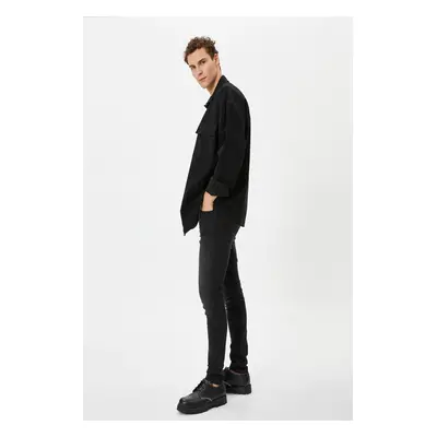 Koton Men's Black Jeans