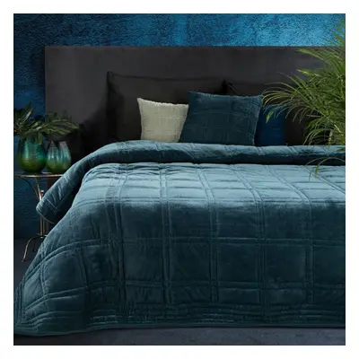 Eurofirany Unisex's Bedspread Navy Blue