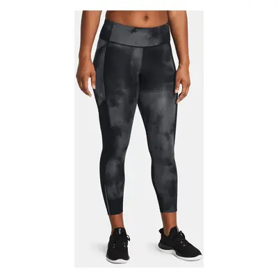 Under Armour Legíny UA Fly Fast Ankle Prt Tights-BLK - Dámské