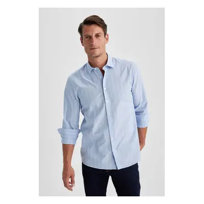 DEFACTO Modern Fit Non Iron Long Sleeve Shirt