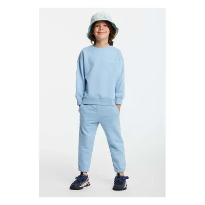 GRIMELANGE Majuro Boy Embroidered Blue Tracksuit Se