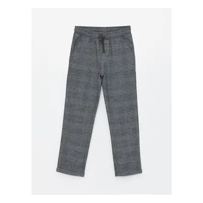 LC Waikiki Lcw Elastic Waist Plaid Boys' Trousers