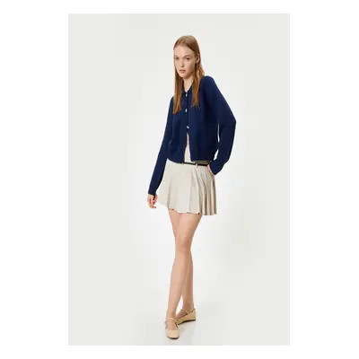 Koton Navy Blue Youth Cardigan