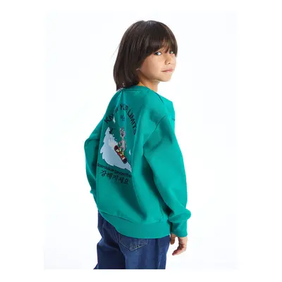 LC Waikiki Lcw Comfortable Fit Crew Neck Printed Boys Sweatshirt