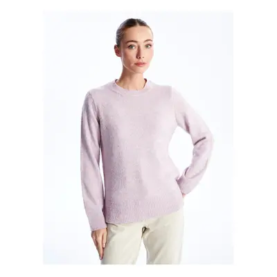 LC Waikiki Crew Neck Plain Long Sleeve Women's Knitwear Sweater