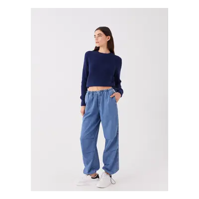 LC Waikiki Elastic Waist Jogger Women's Jean Trousers