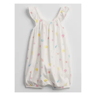 GAP Baby overal shell print bubble one-piece shorty - Holky