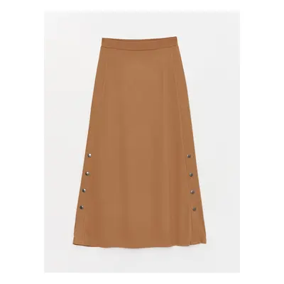 LC Waikiki Women's Elastic Waist Straight Skirt